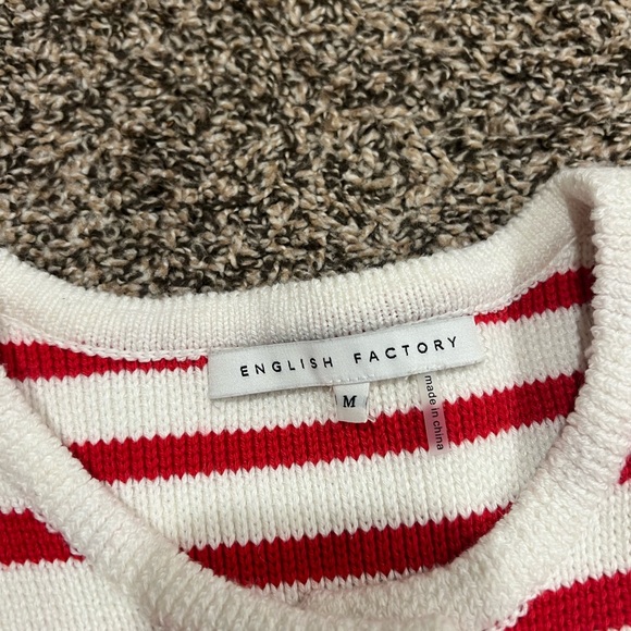 English Factory Button-Front Cardigan - Picture 3 of 3